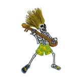 Skeleton Band Applique Patch Set - Music Instruments Musicians Concert (4-Pack, Iron on)