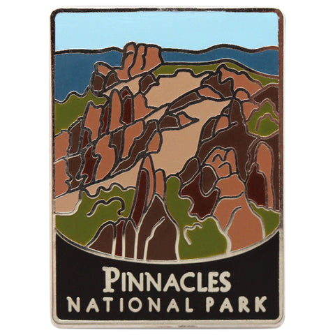 Pinnacles National Park Pin - California Souvenir, Official Traveler Series