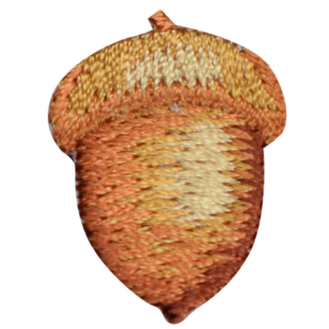 Acorn Applique Patch - Fall Autumn Nut Embroidered Badge 7/8" (Iron on)