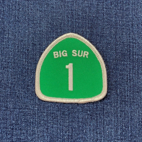 Big Sur Patch - Highway 1 California Embroidered Hwy One Badge 2.5" (Iron Or Sew On)