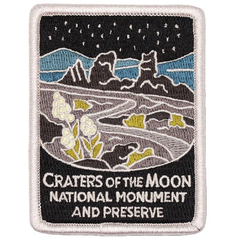 Craters of the Moon Patch - National Monument & Preserve Idaho Traveler Series