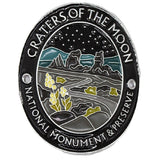 Craters of the Moon Walking Stick Medallion - National Monument Preserve Idaho Hiking Collectors Badge