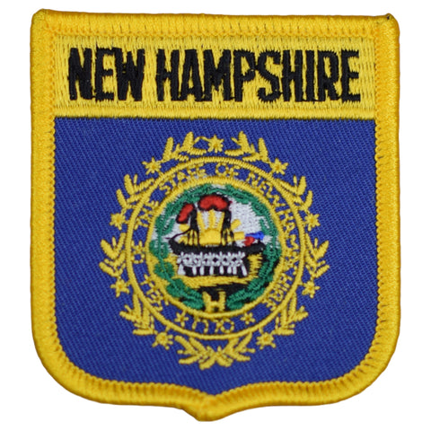 New Hampshire Patch - Concord, Manchester, New England 2.75" (Iron on)