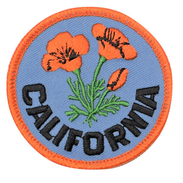 DONT TREAD ON ME California Poppies Patch