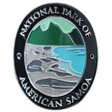 American Samoa Walking Stick Medallion - National Park Hiking Collectors Badge