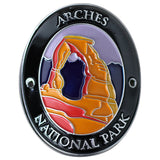 Arches National Park Walking Stick Medallion - Utah Hiking Collectors Badge