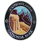 Canyonlands National Park Walking Stick Medallion - Utah Hiking Collectors Badge