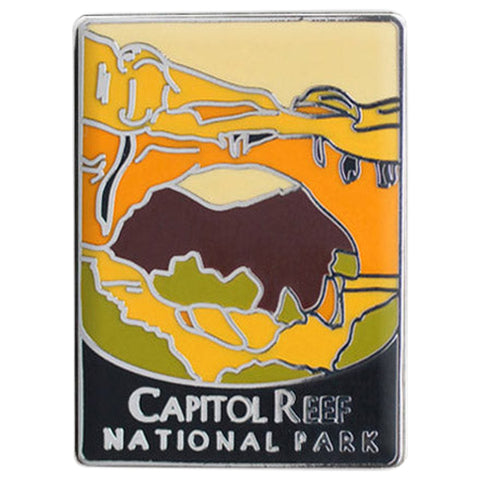 Capitol Reef National Park Pin - Hickman Natural Bridge, Utah, Traveler Series