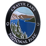 Crater Lake National Park Walking Stick Medallion - Oregon Hiking Collectors Badge