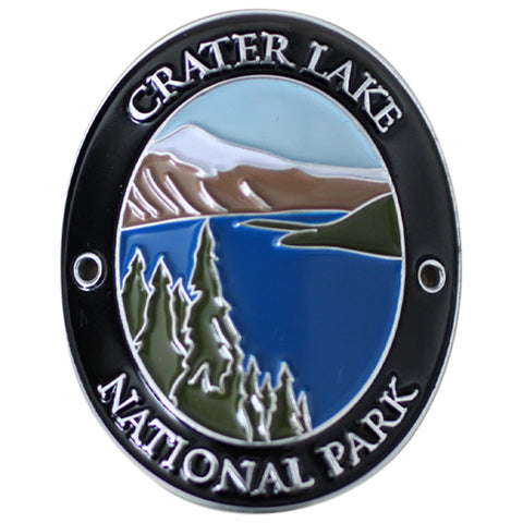 Crater Lake National Park Walking Stick Medallion - Oregon Hiking Collectors Badge