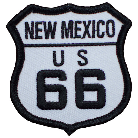 New Mexico Patch -  Route 66, Gallup, Laguna, Milan, Albuquerque 2.5" (Iron on) - Patch Parlor