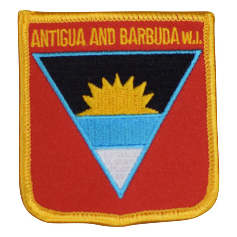 Antigua and Barbuda Patch - West Indies Badge 2.75" (Iron on) - Patch Parlor