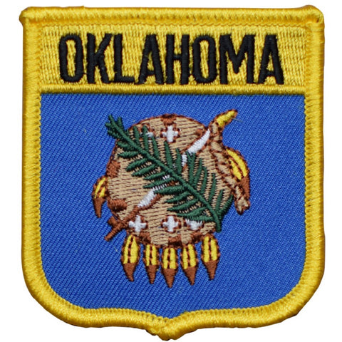 Oklahoma Patch - Great Plains, Tulsa, Lawton, Ozark Plateau 2.75" (Iron on) - Patch Parlor