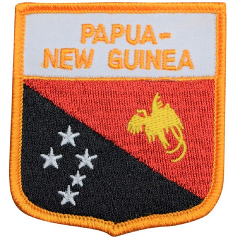 Papua New Guinea Patch - Oceania, Melanesia, Port Moresby 2.75" (Iron on) - Patch Parlor