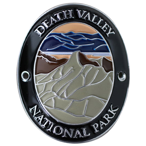 Death Valley National Park Walking Stick Medallion - California Hiking Collectors Badge