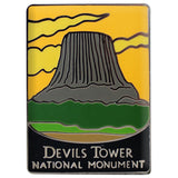 Devils Tower National Monument Pin - Wyoming Souvenir, Official Traveler Series