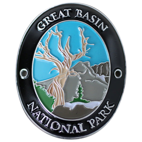 Great Basin National Park Walking Stick Medallion - Nevada Hiking Collectors Badge