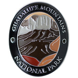 Guadalupe Mountains National Park Walking Stick Medallion - Texas Hiking Collectors Badge