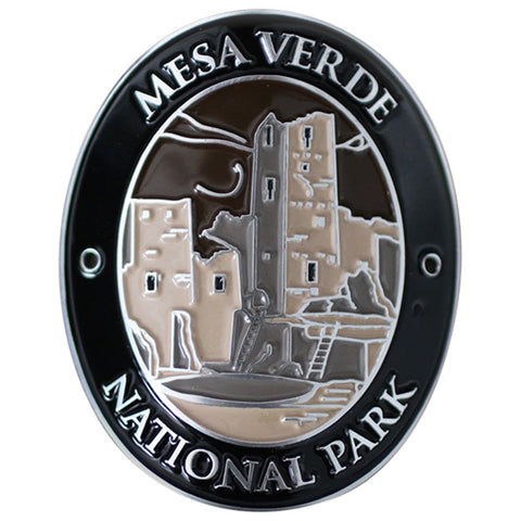 Mesa Verde National Park Walking Stick Medallion - Colorado Traveler Series