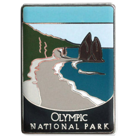 Olympic National Park Pin - Washington Souvenir, Official Traveler Series