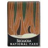 Sequoia National Park Pin - Giant Redwoods, California Souvenir, Traveler Series