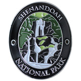 Shenandoah National Park Walking Stick Medallion - Virginia Hiking Collectors Badge