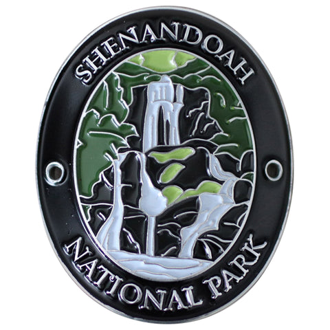 Shenandoah National Park Walking Stick Medallion - Virginia Hiking Collectors Badge