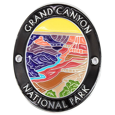 Grand Canyon Walking Stick Medallion - National Park Arizona Hiking Collectors Badge