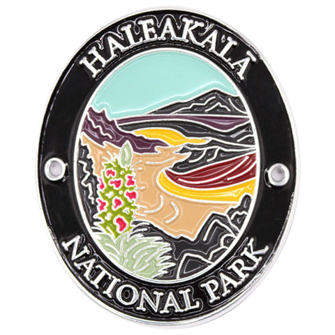 Haleakala National Park Walking Stick Medallion - Maui Hawaii Hiking Collectors Badge
