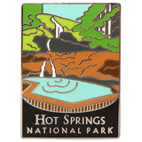 Hot Springs National Park Pin - Arkansas Souvenir, Official Traveler Series