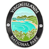 Virgin Islands National Park Walking Stick Medallion - Caribbean Hiking Collectors Badge