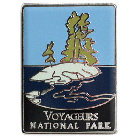 Voyageurs National Park Pin - Minnesota Souvenir, Official Traveler Series