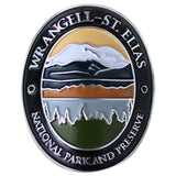Wrangell St. Elias National Park Walking Stick Medallion - Alaska Preserve Hiking Collectors Badge