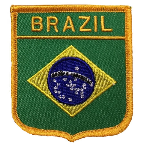 Brazil Patch - República Federativa do Brasil, São Paulo Badge 2.75" (Iron on) - Patch Parlor