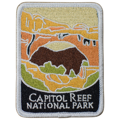 Capitol Reef National Park Patch - Official Traveler Series - Utah (Iron on)