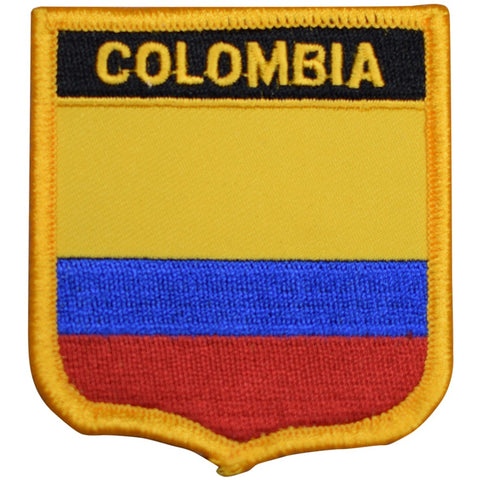 Colombia Patch - South America, Caribbean Sea, Bogotá 2.75" (Iron on) - Patch Parlor
