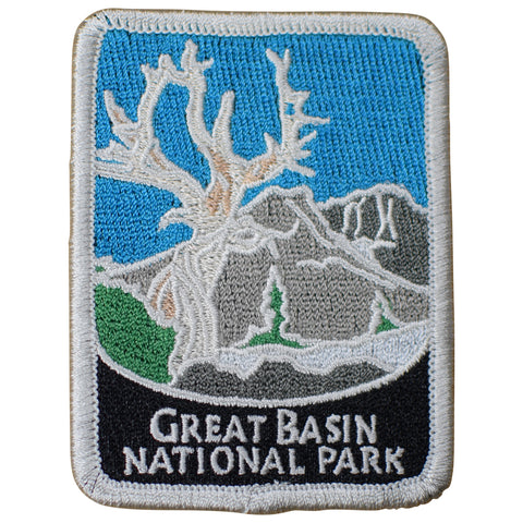 Great Basin National Park Patch - Bristlecone Pine, Nevada Badge 3" (Iron on)