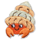 Small Sea Creatures Applique Patch Set - Ocean, Beach, Fish Badges (11-Pack, Iron on)