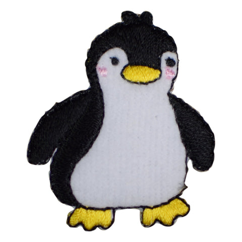 Boy Penguin Applique Patch - Water Bird Badge 1.75" (Iron on) - Patch Parlor
