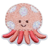 Small Sea Creatures Applique Patch Set - Ocean, Beach, Fish Badges (11-Pack, Iron on)