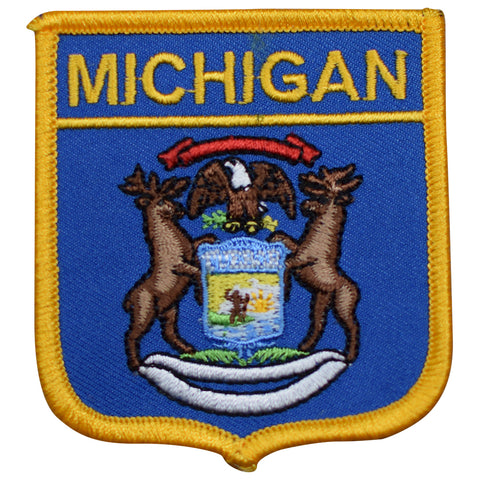 Michigan Patch - Great Lakes, Huron, Lansing, Detroit 2.75" (Iron on) - Patch Parlor