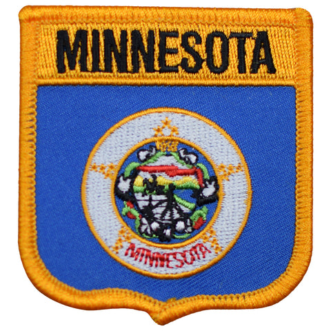 Minnesota Patch - Midwest, Great Lakes, Minneapolis, Saint Paul 2.75" (Iron on) - Patch Parlor