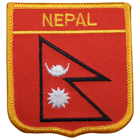 Nepal Patch - Himalayas. Mount Everest, Kathmandu, Nepali Badge 2.75" (Iron on) - Patch Parlor
