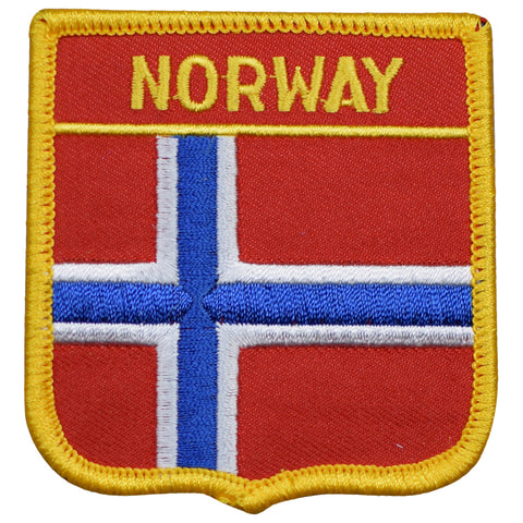 Norway Patch - Nordic, Scandinavia, Barents Sea, Galdhøpiggen 2.75" (Iron on) - Patch Parlor