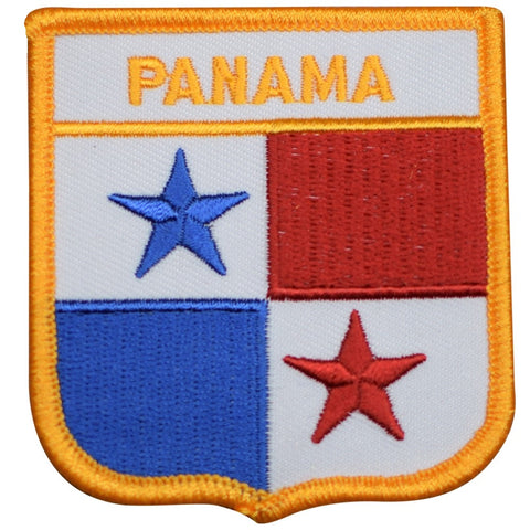 Panama Patch - Caribbean Sea, Gatun Lake, Panama Canal 2.75" (Iron on) - Patch Parlor