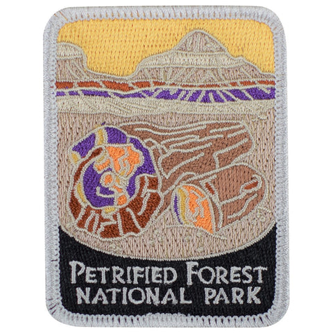 Petrified Forest National Park Patch - Navajo, Apache, Arizona 3" (Iron on)