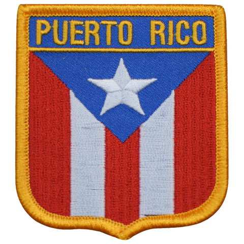 Puerto Rico Patch - Caribbean Sea, Isla del Encanto, San Juan 2.5" (Iron on) - Patch Parlor