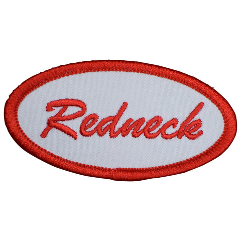 Redneck Patch - Hick, Hillbilly, Country Badge 3" (Iron on) - Patch Parlor