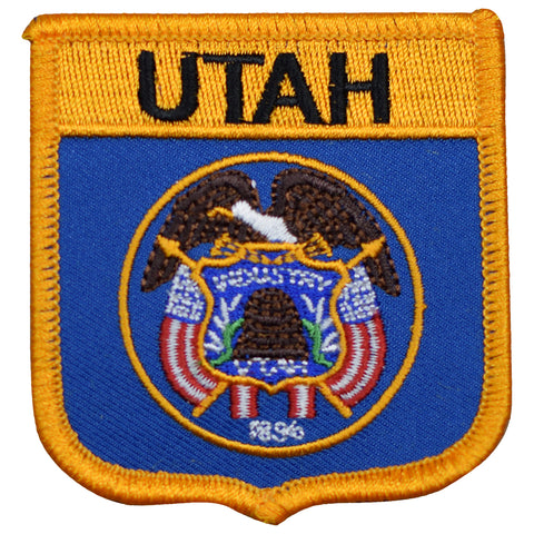 Utah Patch - Salt Lake City, Navajo, St. George, Lake Bonneville 2.75" (Iron on) - Patch Parlor