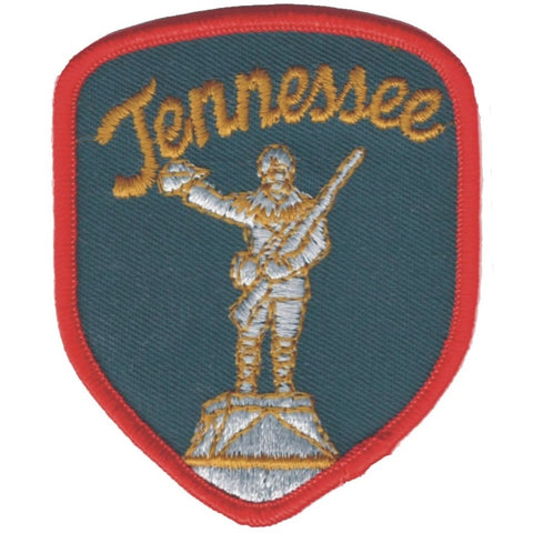 Vintage Tennessee Patch - TN Badge 3" (Sew on)
